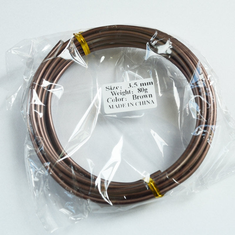 Fil aluminium pour bonsai 4mm  - 80g