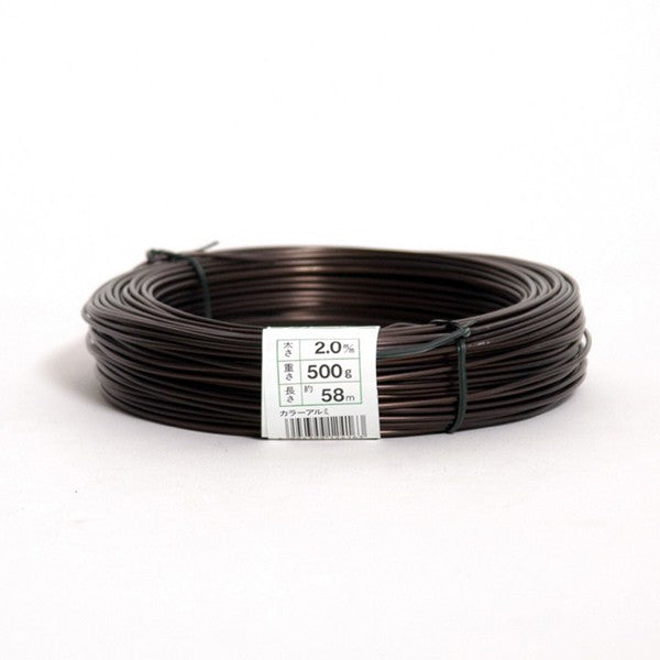 Fil aluminium à ligaturer japonais diamètre 2 mm - 500g