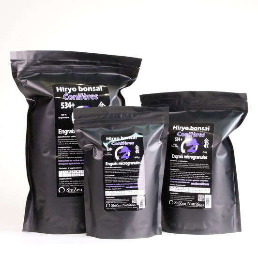 Hiryo Bonsaï Conifères – Engrais pour bonsaïs en microgranules