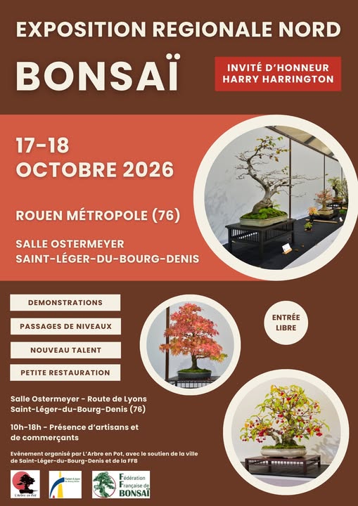 Exposition régionale Nord 2026 - 17 et 18 octobre 2026 à Saint-Léger-du-Bourg-Denis
