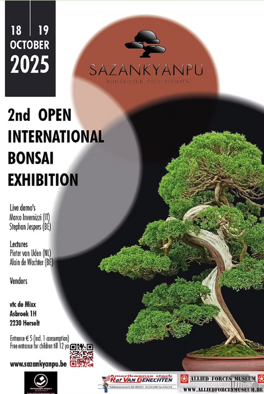 Open International Bonsai Exhibition à Herselt - 18 et 19 octobre 2025
